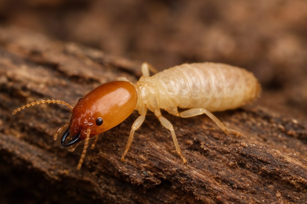 Termites infesting wood causing damage in lake havasu city